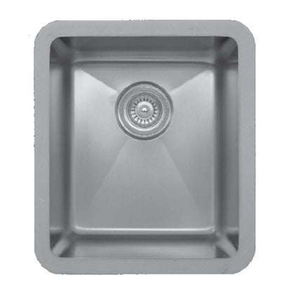 15-7/8" Seamless Undermount Stainless Steel Bar/Prep Sink