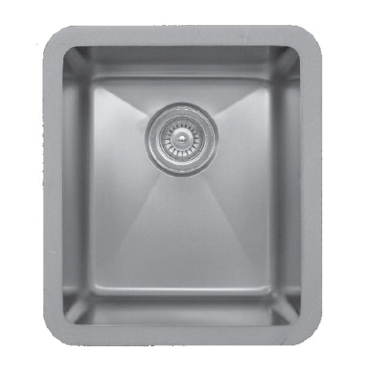 15-7/8" Seamless Undermount Stainless Steel Bar/Prep Sink