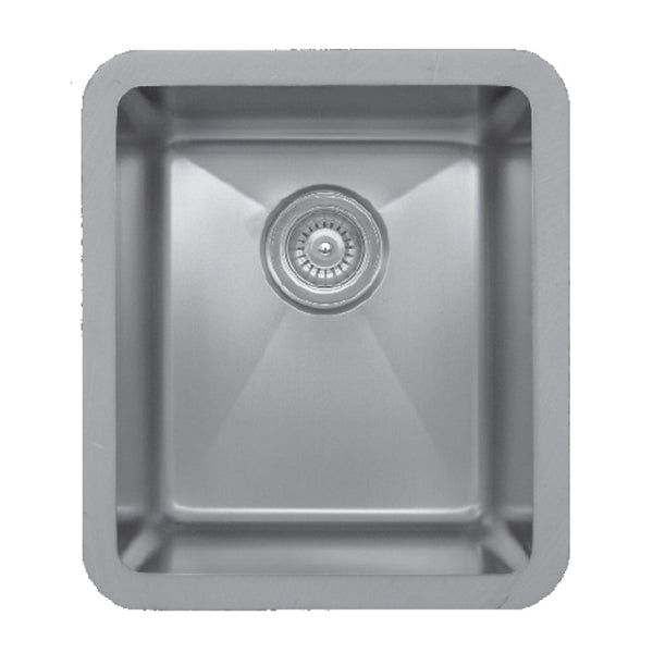 16-1/4" Seamless Undermount Stainless Steel Bar/Prep Sink