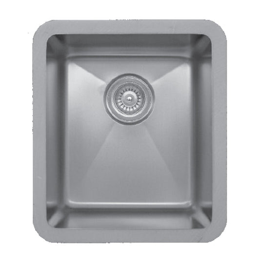 16-1/4" Seamless Undermount Stainless Steel Bar/Prep Sink