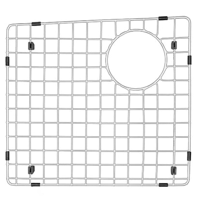 Stainless Steel Bottom Grid - Fits in Left Bowl of Karran Sinks - QT-711, QU-711