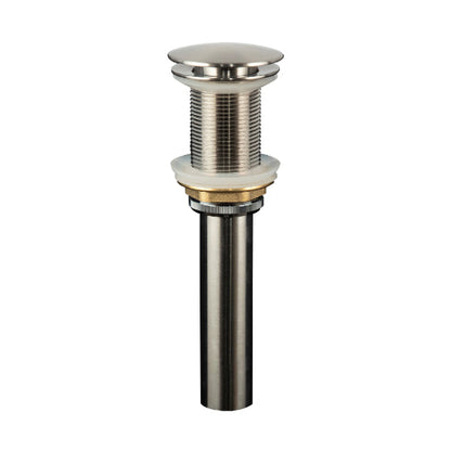 Pop-Up Bathroom Sink Drain In Stainless Steel