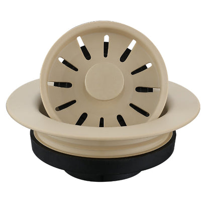 3-1/2" Decorative Disposal Flange In Bisque