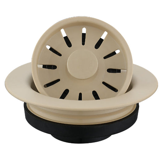 3-1/2" Decorative Disposal Flange In Bisque