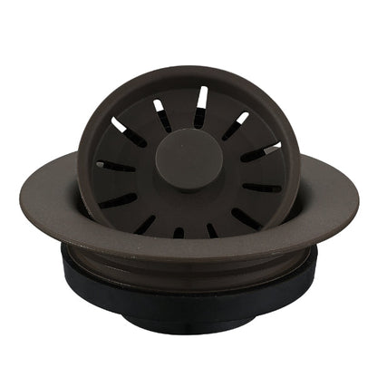 3-1/2" Decorative Disposal Flange In Brown