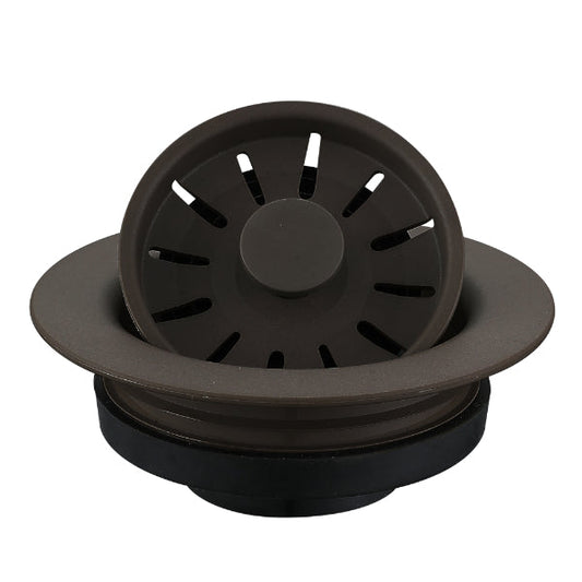 3-1/2" Decorative Disposal Flange In Brown