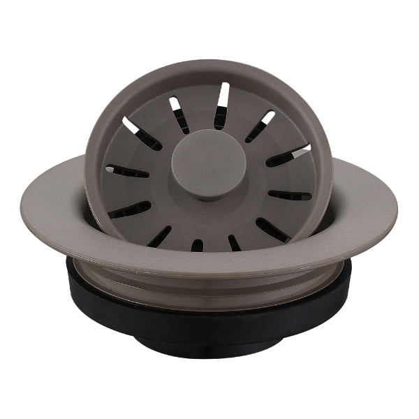 3-1/2" Decorative Disposal Flange In Concrete