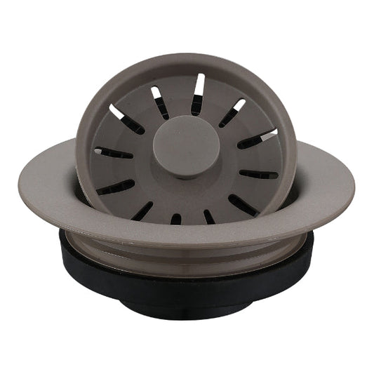 3-1/2" Decorative Disposal Flange In Concrete