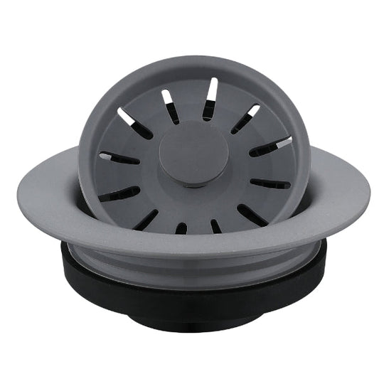 3-1/2" Decorative Disposal Flange In Grey