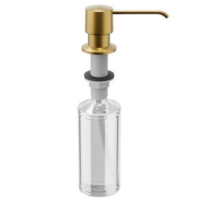 Soap/Lotion Dispenser In Brushed Gold