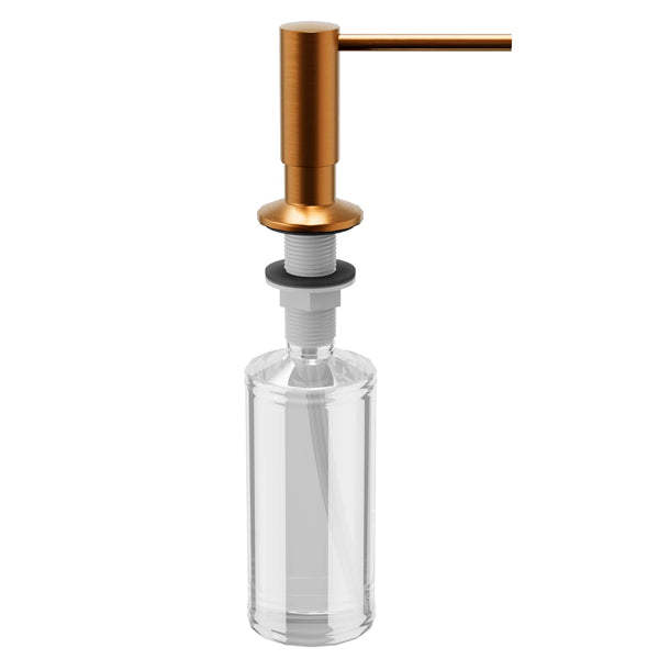 Soap/Lotion Dispenser In Brushed Copper