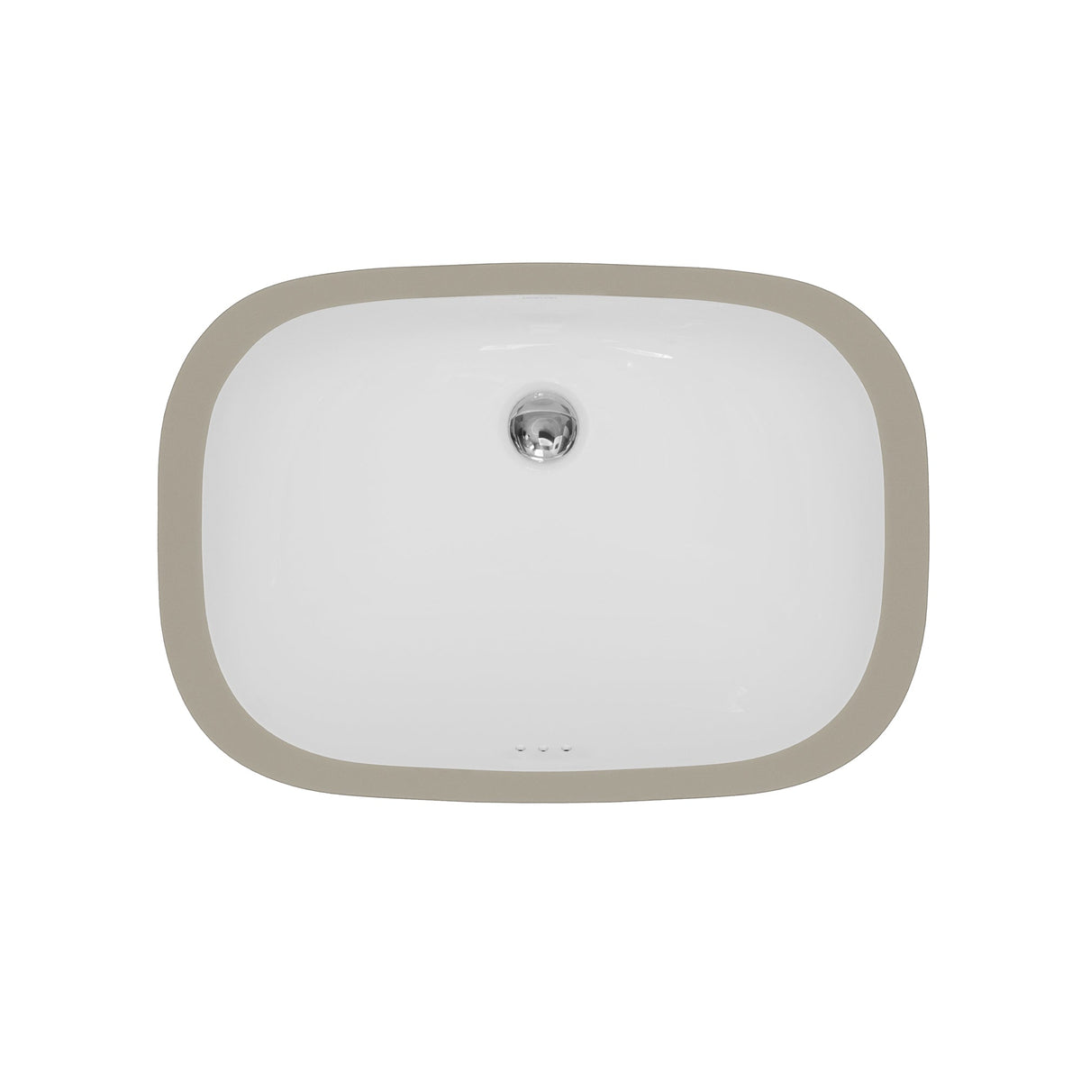 Valera 20" Oval Undermount Vitreous China Bathroom Sink In White