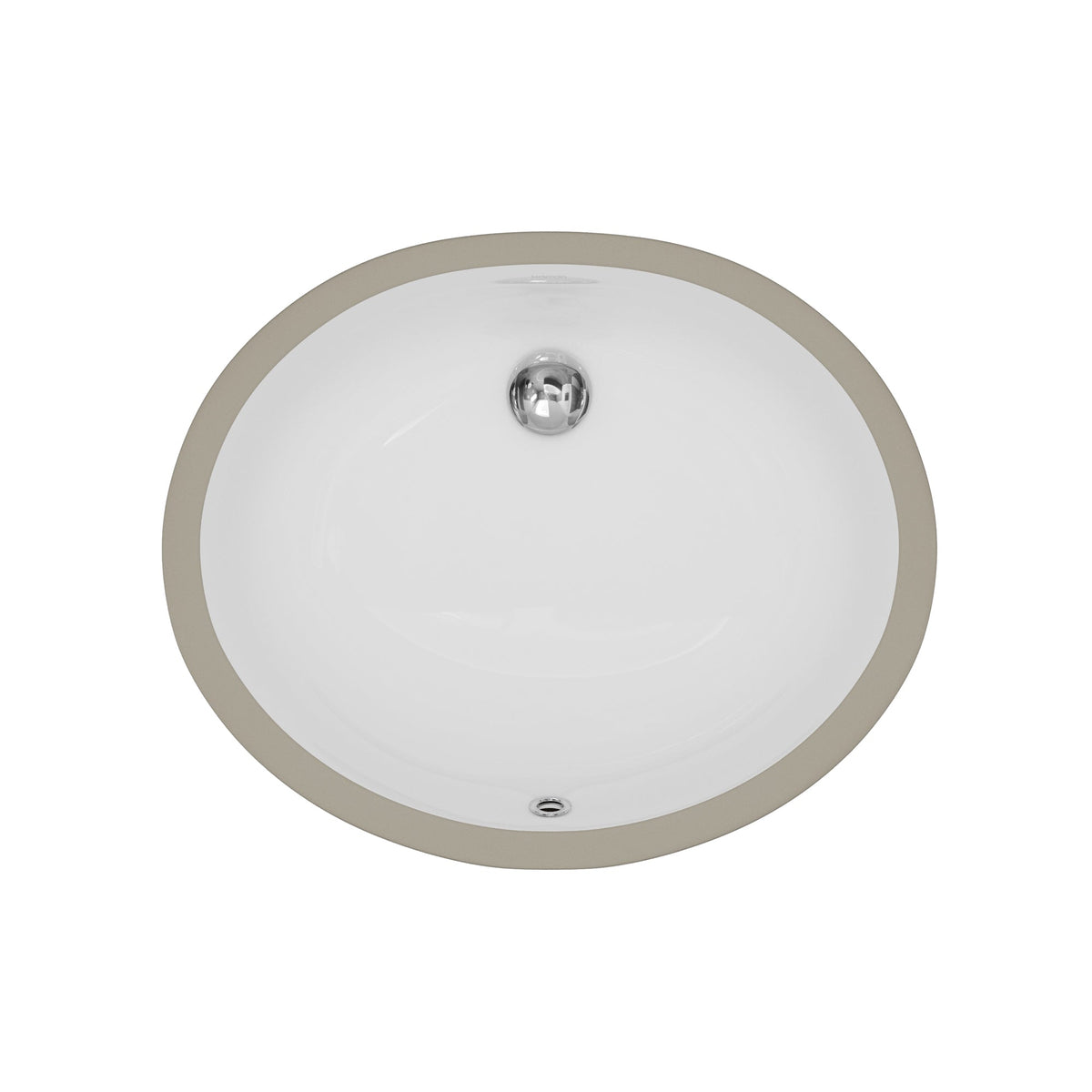 Valera 19" Oval Undermount Vitreous China Bathroom Sink In White
