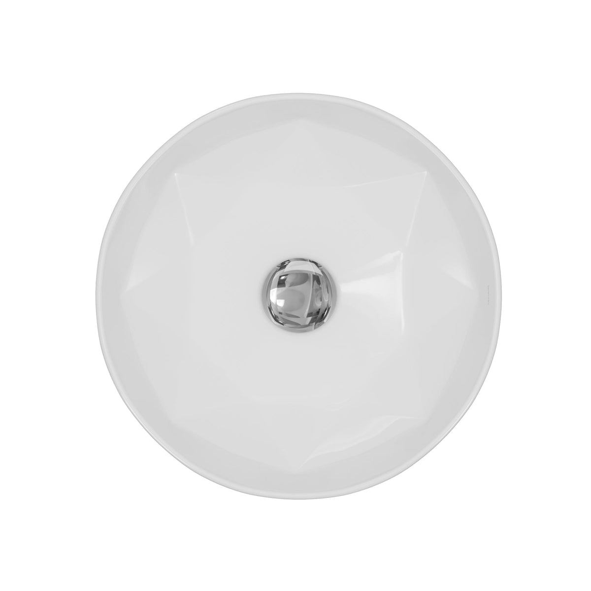 16" Vessel Vitreous China Bathroom Sink In White