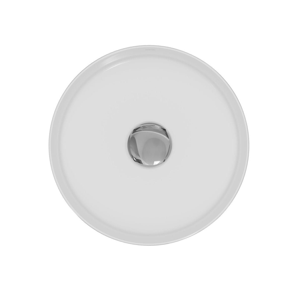 14" Vessel Vitreous China Bathroom Sink In White
