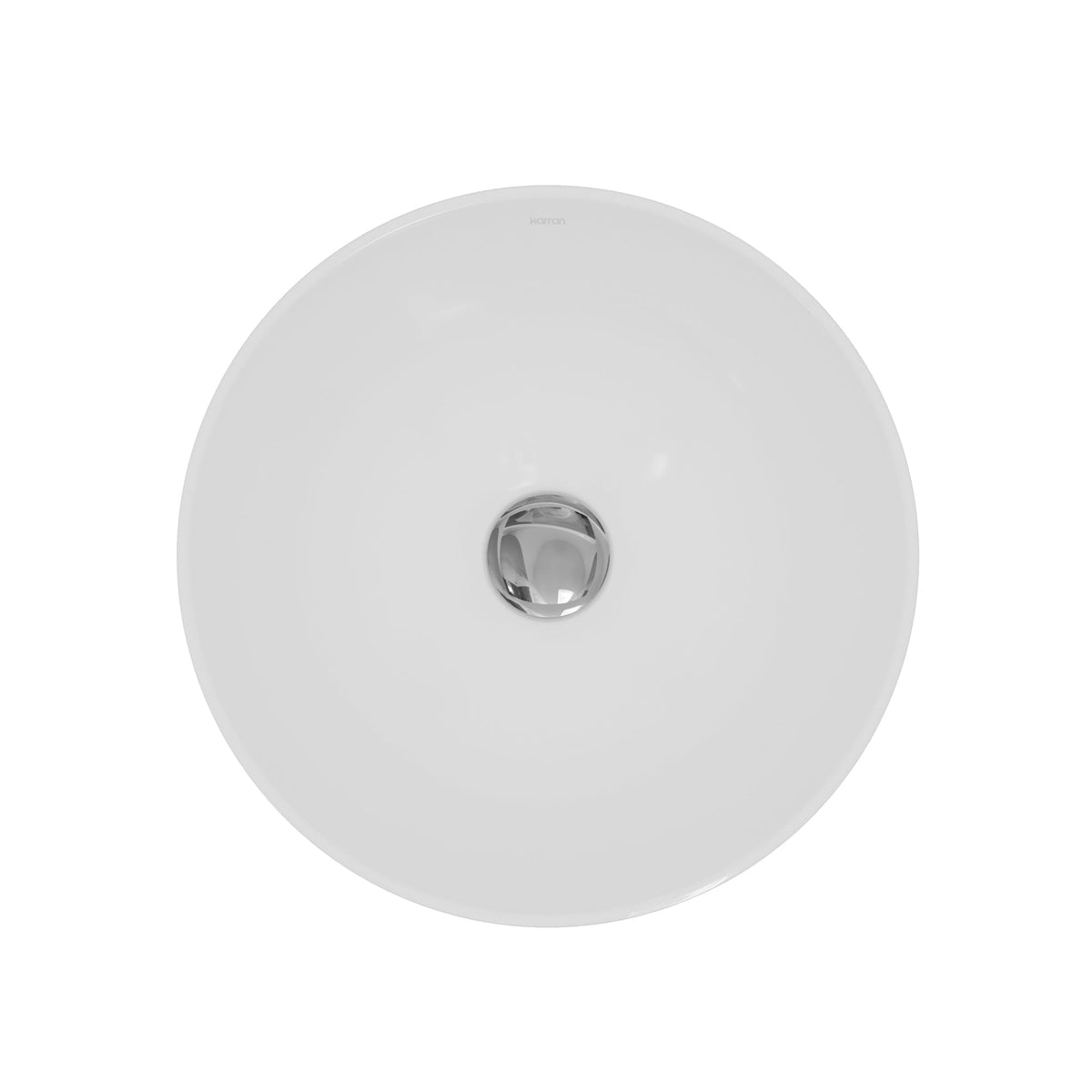 16" Vessel Vitreous China Bathroom Sink In White