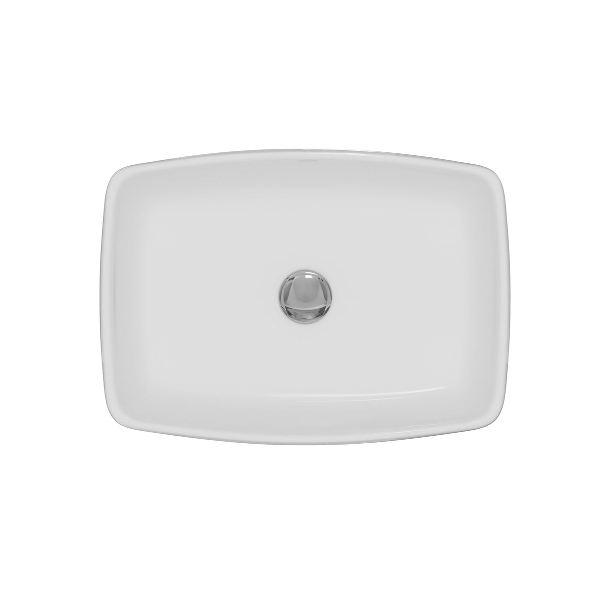 19" Vessel Vitreous China Bathroom Sink In White