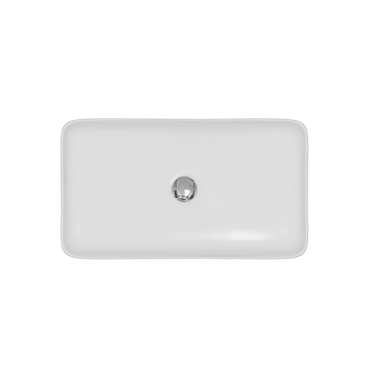 24" Vessel Vitreous China Bathroom Sink In White