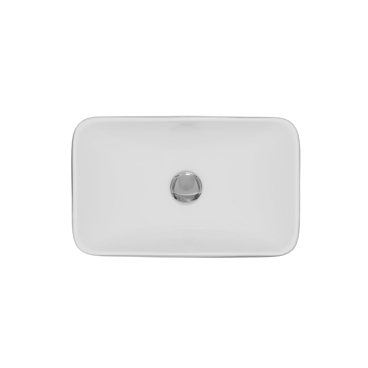 19" Vessel Vitreous China Bathroom Sink In White
