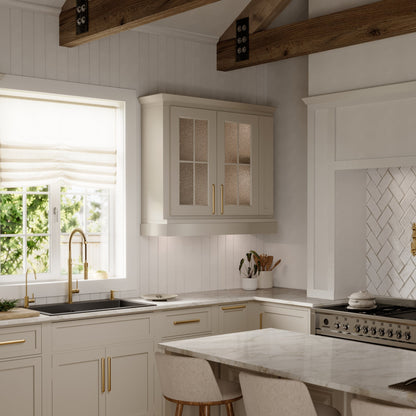 33" Top Mount Double Equal Bowl Quartz Composite Kitchen Sink Kit In Black
