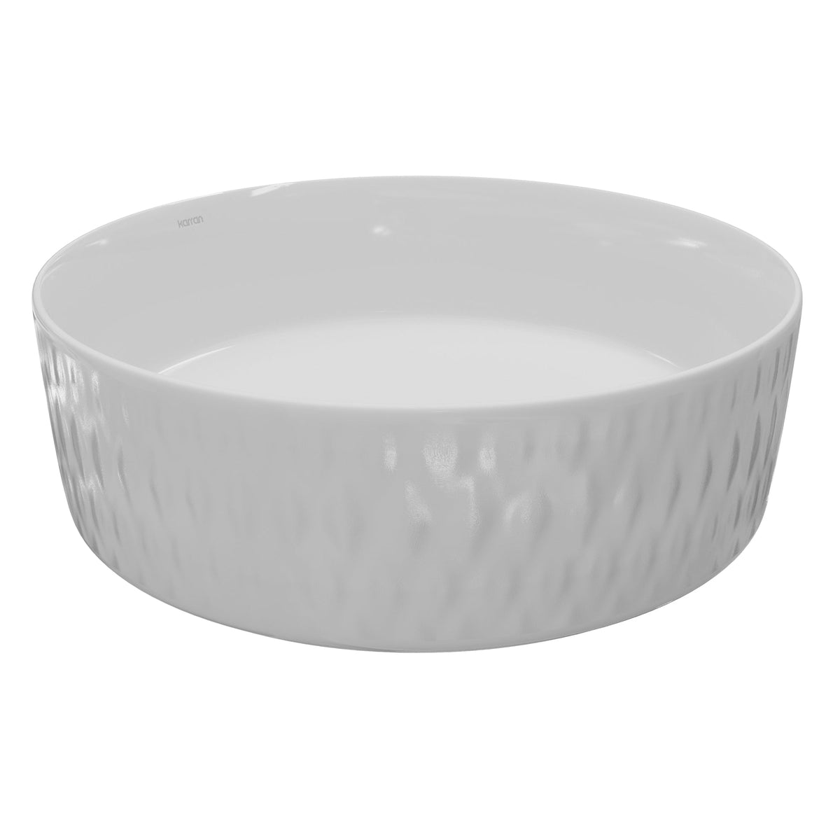 14" Vessel Vitreous China Bathroom Sink In White
