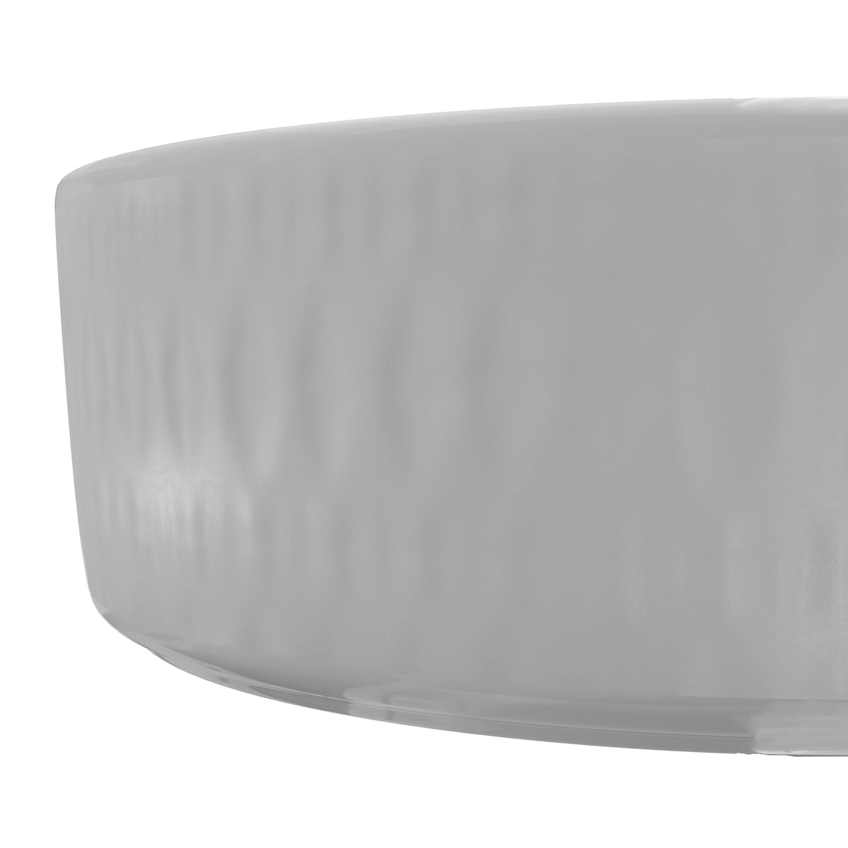 14" Vessel Vitreous China Bathroom Sink In White
