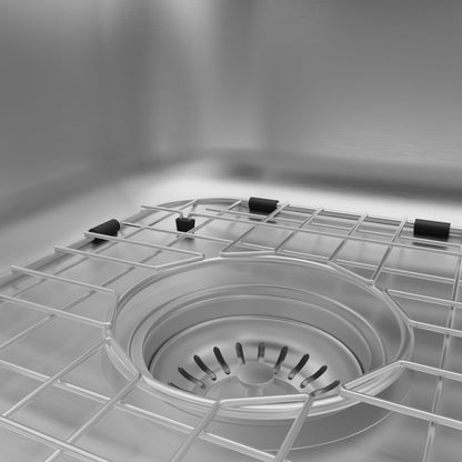 Profile 15" Undermount 16 Gauge Stainless Steel Single Bowl Bar Sink with Accessories