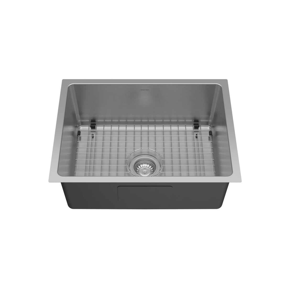 Lansen 24" Undermount 18 Gauge Single Bowl Stainless Steel Sink with Accessories