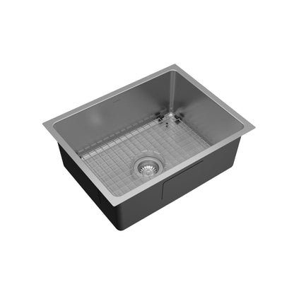 Lansen 24" Undermount 18 Gauge Single Bowl Stainless Steel Sink with Accessories
