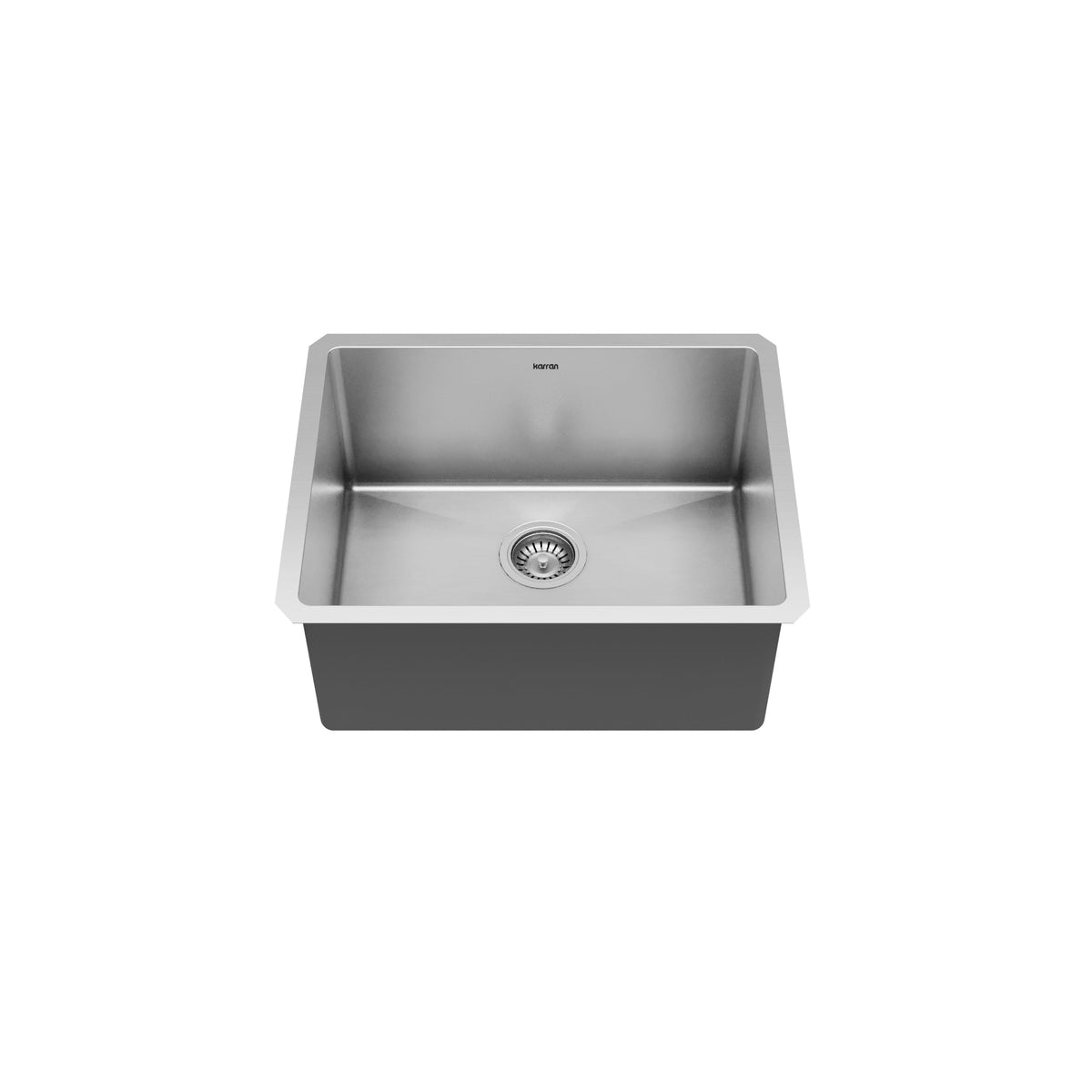 Elite 23" Undermount 16 Gauge Single Bowl Stainless Steel Kitchen Sink with Accessories