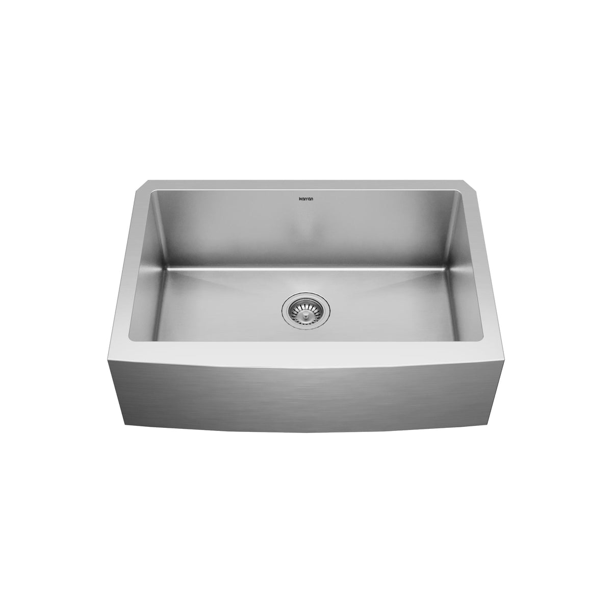 30" Farmhouse Large Single Bowl Stainless Steel Kitchen Sink Kit