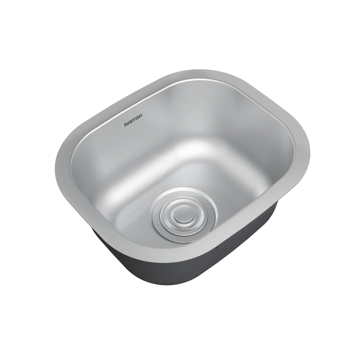 Profile 15" Undermount 18 Gauge Single Bowl Stainless Steel Kitchen Sink with Accessories