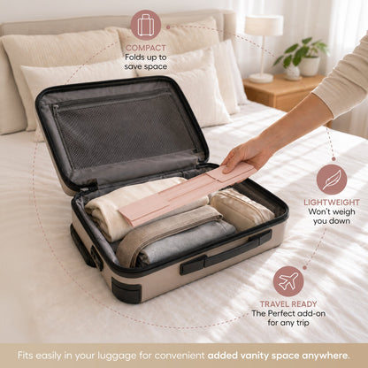 Light Pink Vanity Bowl Mat