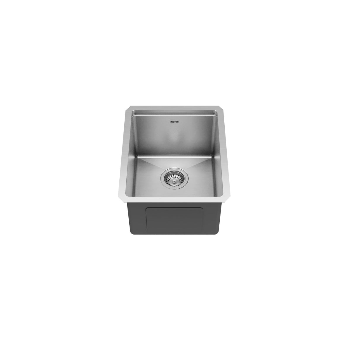 15" Undermount Single Bowl Stainless Steel Workstation Bar/Prep Sink