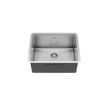 23" Undermount Single Bowl Stainless Steel Workstation Kitchen Sink