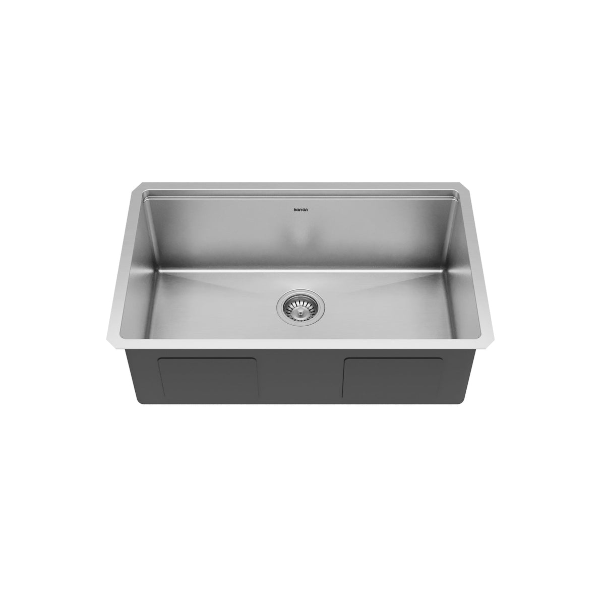30" Undermount Large Single Bowl Stainless Steel Workstation Kitchen Sink
