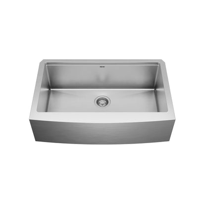 33" Farmhouse Large Single Bowl Stainless Steel Workstation Kitchen Sink