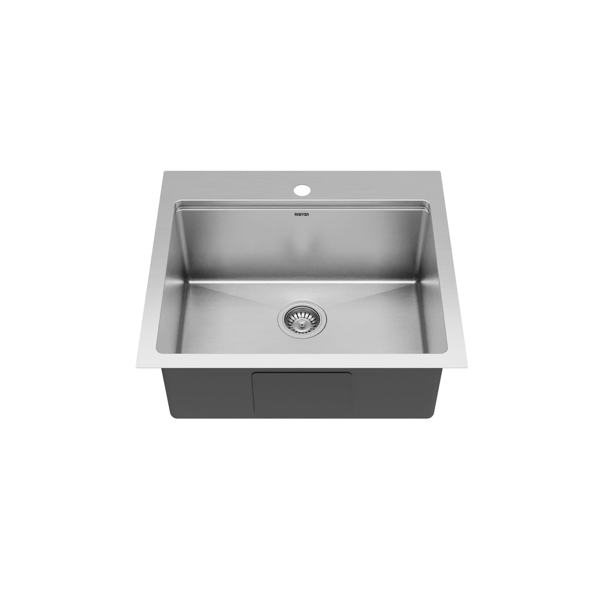 25" Top Mount Single Bowl Stainless Steel Workstation Kitchen Sink