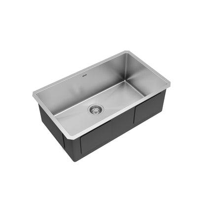 Elite 30" Undermount 16 Gauge Single Bowl Stainless Steel Kitchen Sink with Accessories