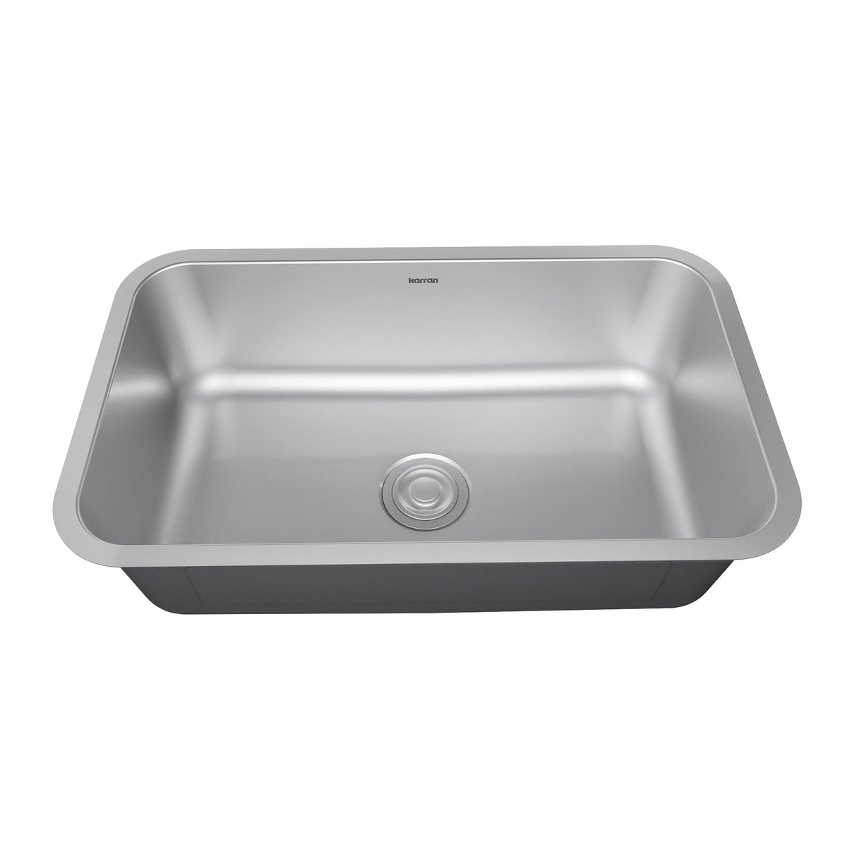 Profile 30" Undermount 18 Gauge Single Bowl Stainless Steel Kitchen Sink with Accessories