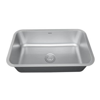 Profile 30" Undermount 18 Gauge Single Bowl Stainless Steel Kitchen Sink with Accessories