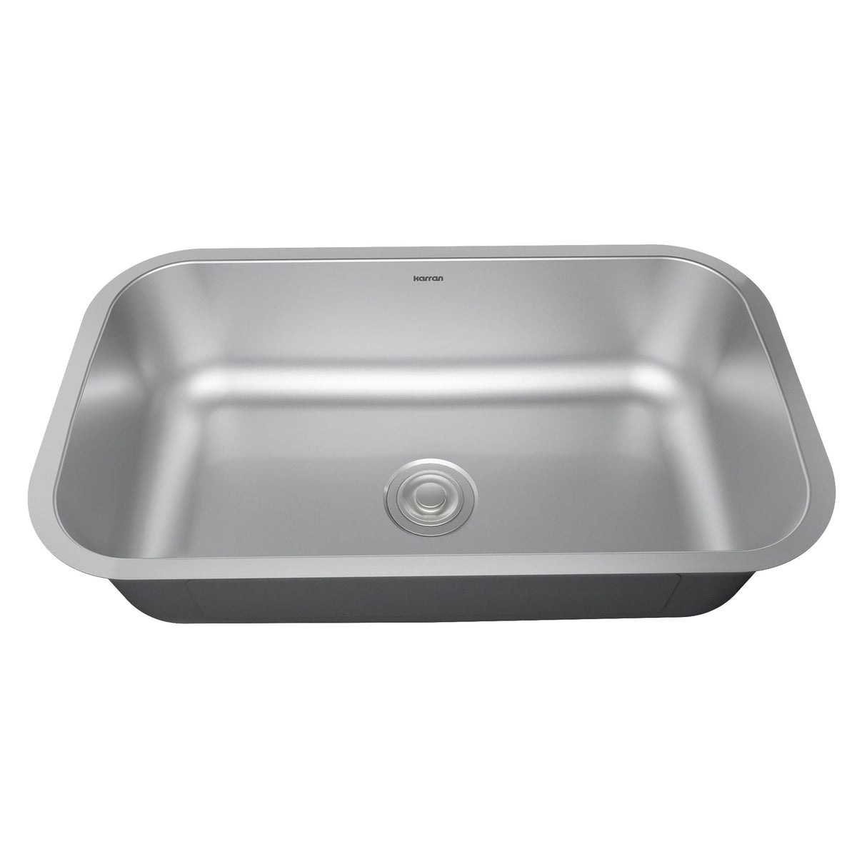 Profile 32" Undermount 18 Gauge Single Bowl Stainless Steel Kitchen Sink with Accessories