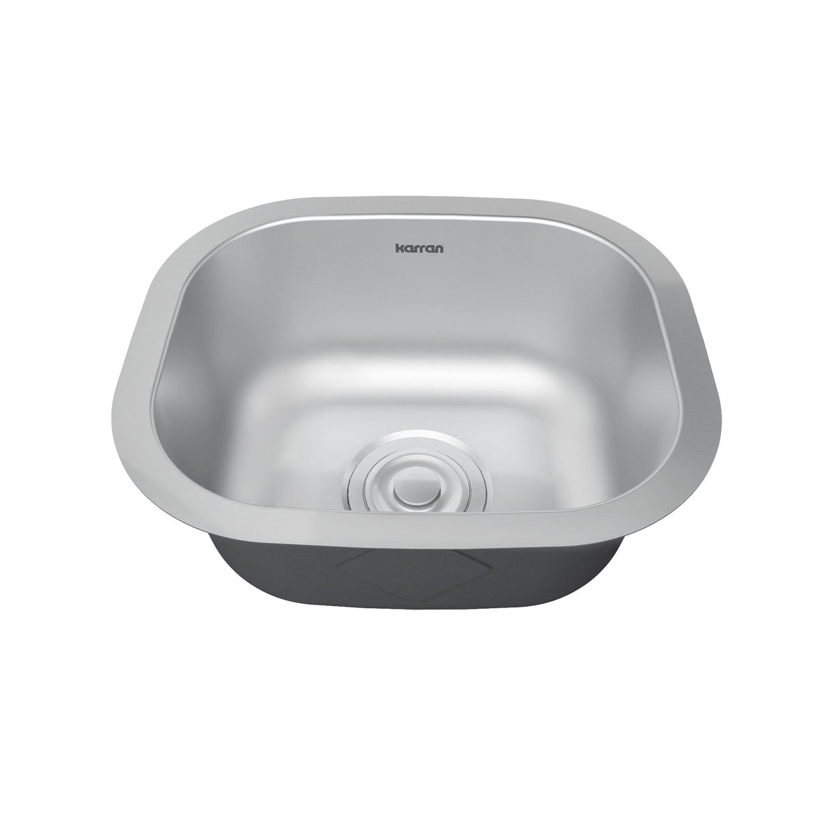 Profile 15" Undermount 18 Gauge Single Bowl Stainless Steel Kitchen Sink with Accessories