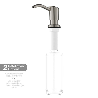 Karran SD45 Soap Dispenser In Spot-Free Stainless Steel
