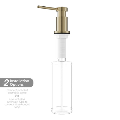 Karran SD55 Soap Dispenser In Spot-Free Champagne Bronze