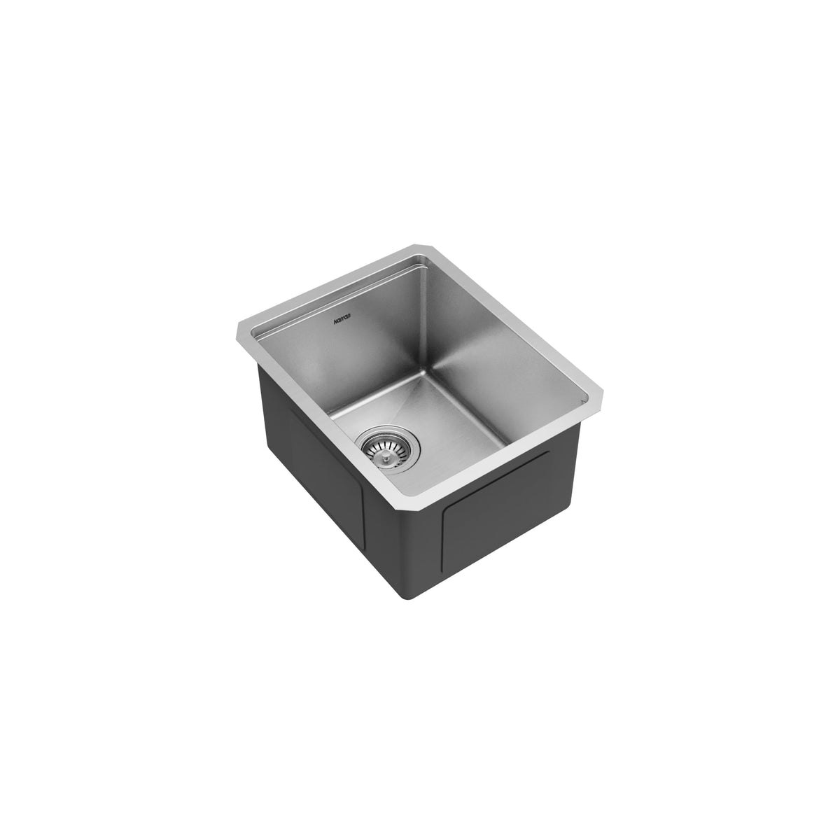 15" Undermount Single Bowl Stainless Steel Workstation Bar/Prep Sink
