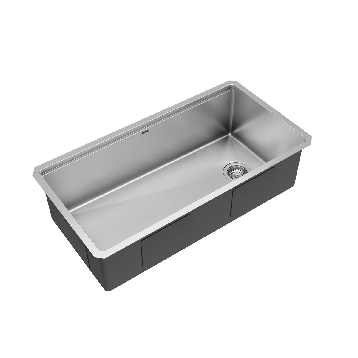 36" Undermount Large Single Bowl Stainless Steel Workstation Kitchen Sink