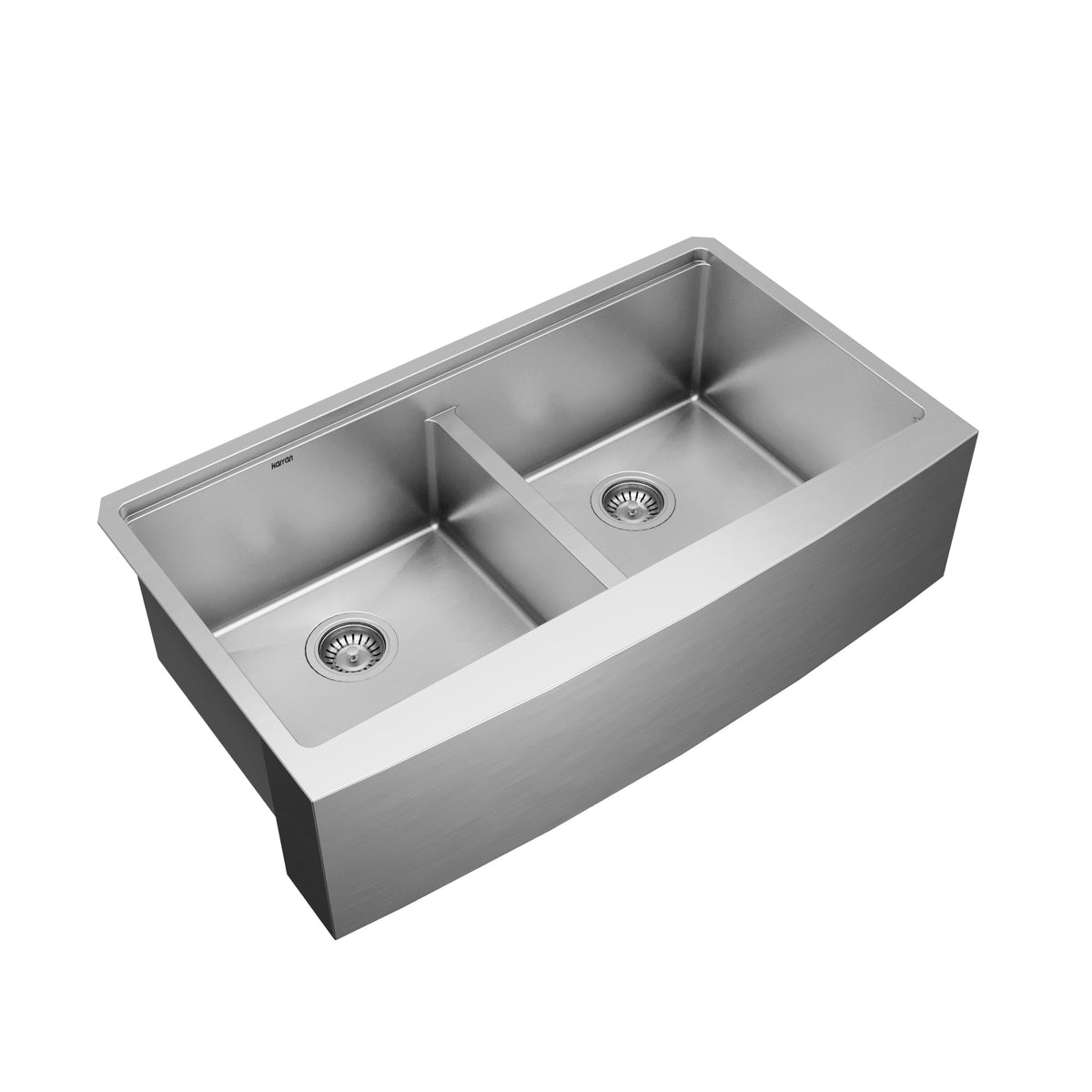 36" Farmhouse Double Equal Bowl Stainless Steel Workstation Kitchen Sink