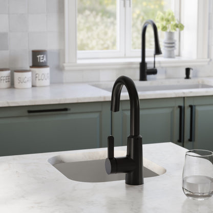 Profile 15" Undermount 16 Gauge Stainless Steel Single Bowl Bar Sink