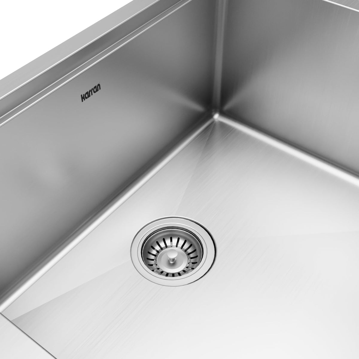 23" Undermount Single Bowl Stainless Steel Workstation Kitchen Sink